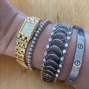 Vintage Pulsar Gold Tone Watch ladies